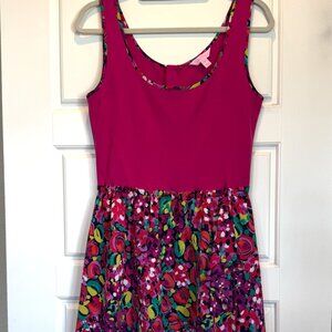 Lilly Pulitzer Pink and Floral Megyn Dress